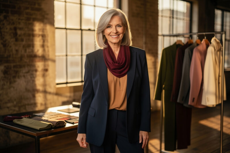 Colorimétrie femme 50 ans : trouvez vos couleurs idéales