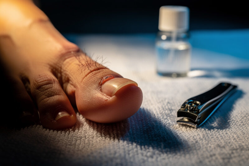 Comment couper un ongle en volute sans douleur ?