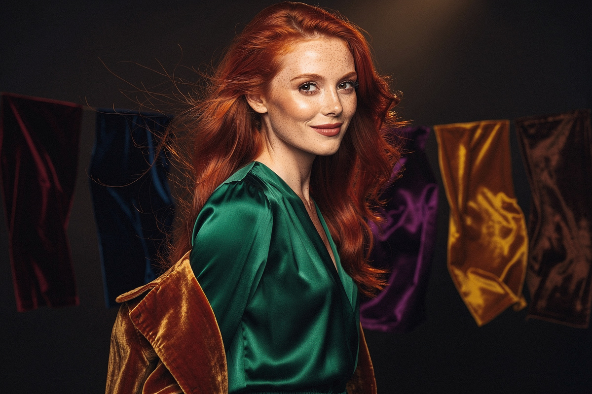Femme rousse : la colorimétrie pour trouver vos couleurs