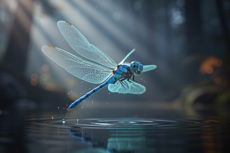 Libellule bleue : quelle est sa signification spirituelle ?