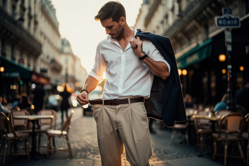 Pantalon qui tombe chez l’homme : solutions efficaces