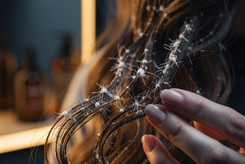 Pourquoi mes pointes de cheveux blanchissent et cassent ?