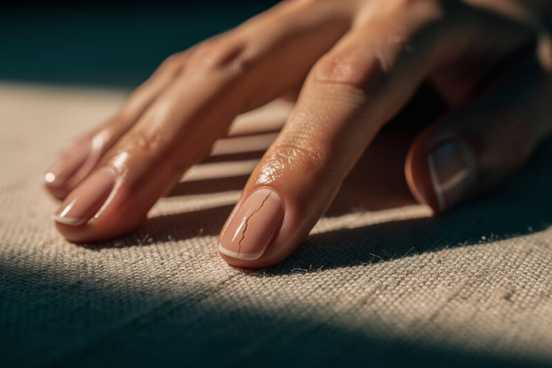 Pourquoi mon ongle se fend toujours au même endroit ?