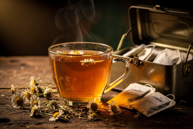Tisane de camomille périmée : peut-on encore la boire ?