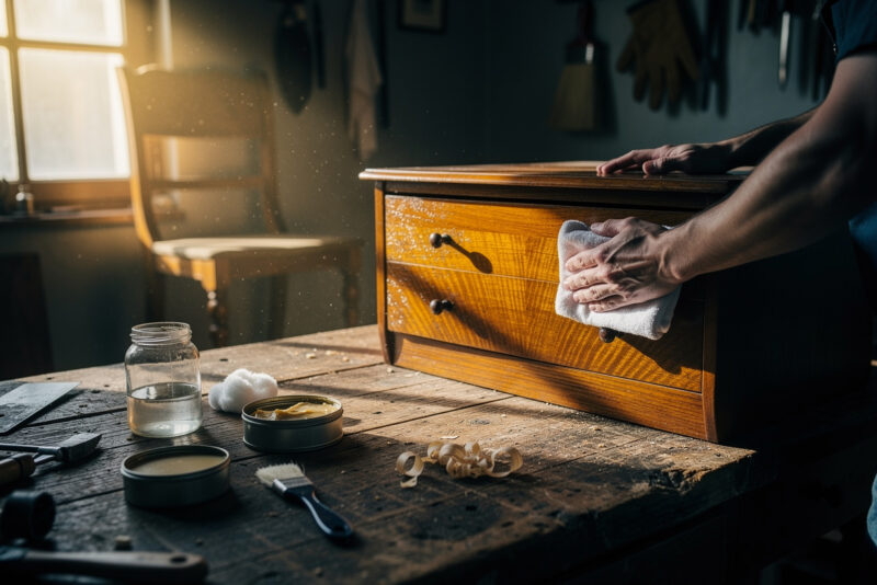 Comment restaurer un meuble en bois : le guide complet