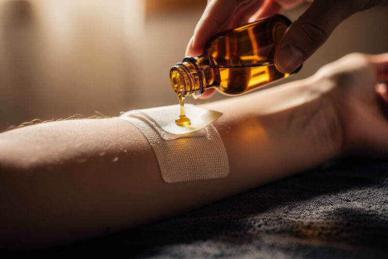 Enlever la colle d’un pansement sur la peau : méthodes douces et efficaces