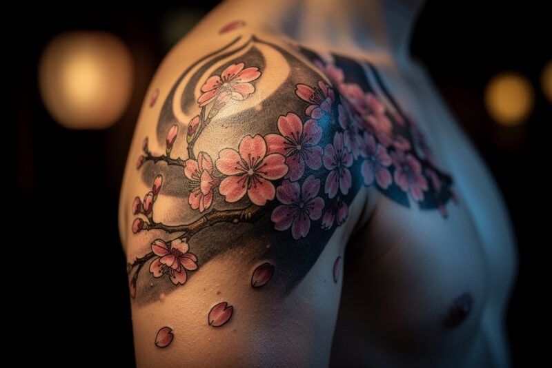 Tatouage fleur de cerisier : signification, styles et conseils