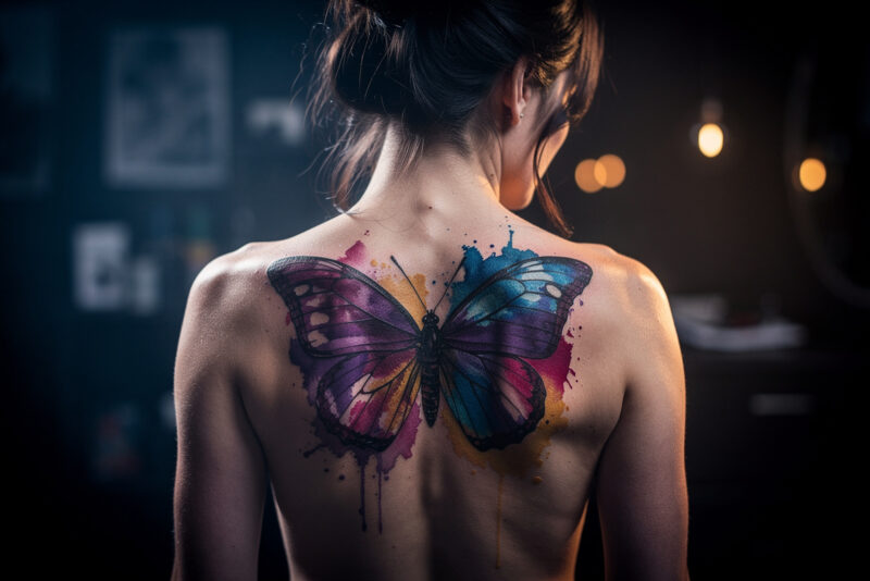 Tatouage papillon : signification, styles, prix et conseils