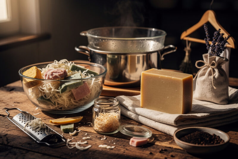 Que faire des restes de savon ? 4 astuces zéro déchet