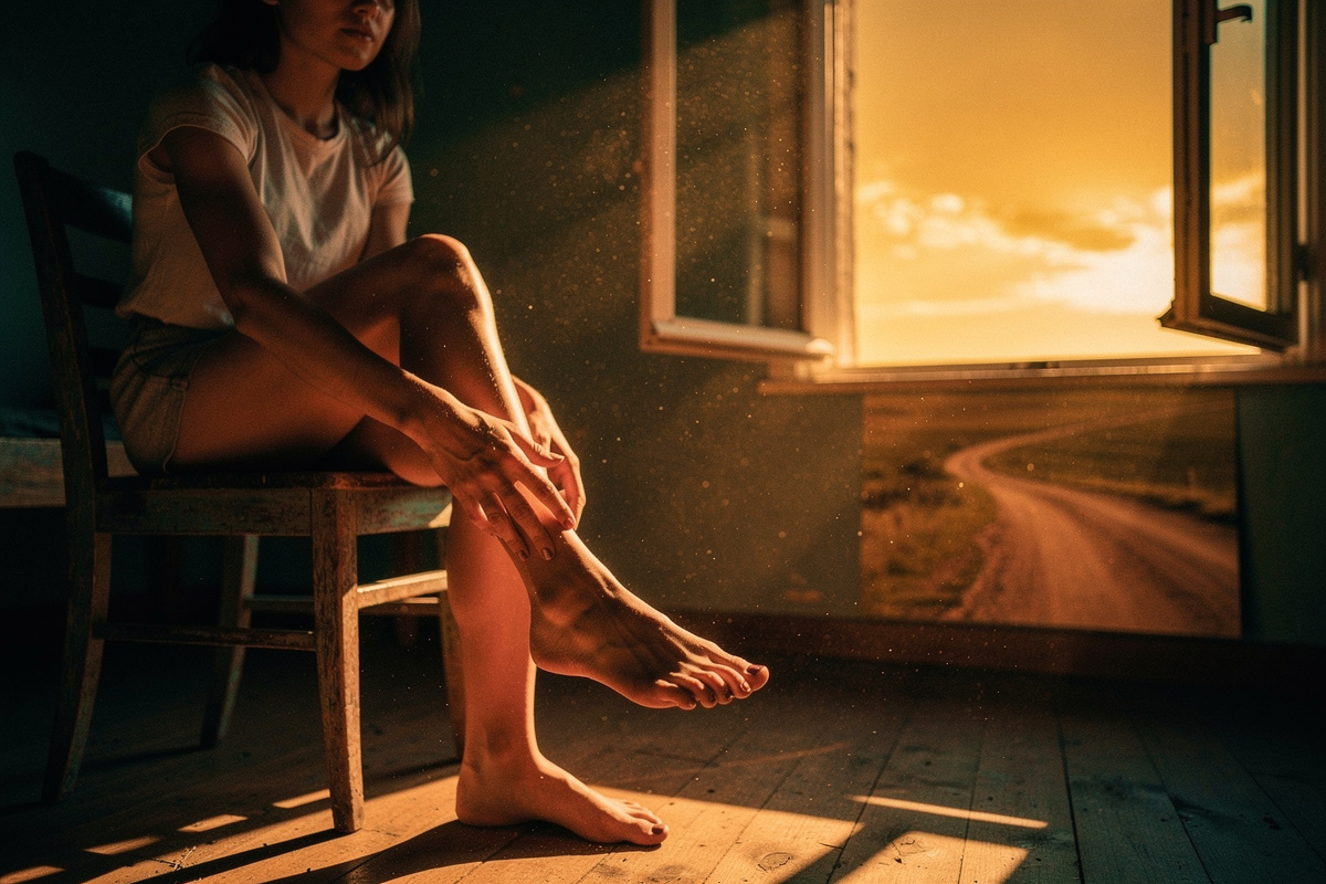 Que signifie un pied droit qui gratte ?